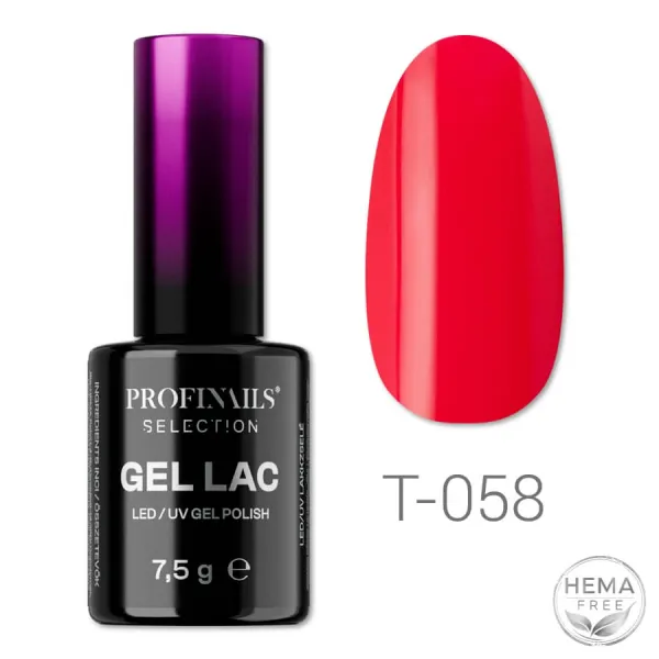 Profinails Selection Gel Lac LED/UV lakkzselé 7,5 g No.T058