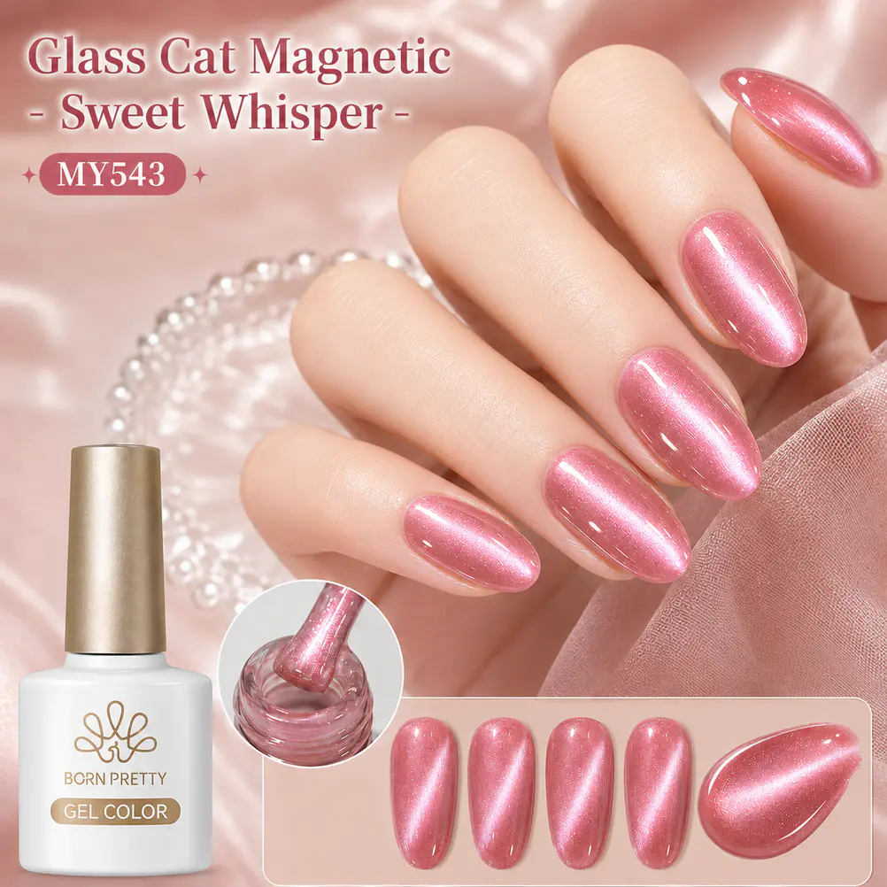 Born Pretty Cat Magnetic gél lakk 10 ml - MY543