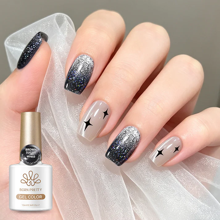 Born Pretty Cat Magnetic gél lakk 10 ml - MY653