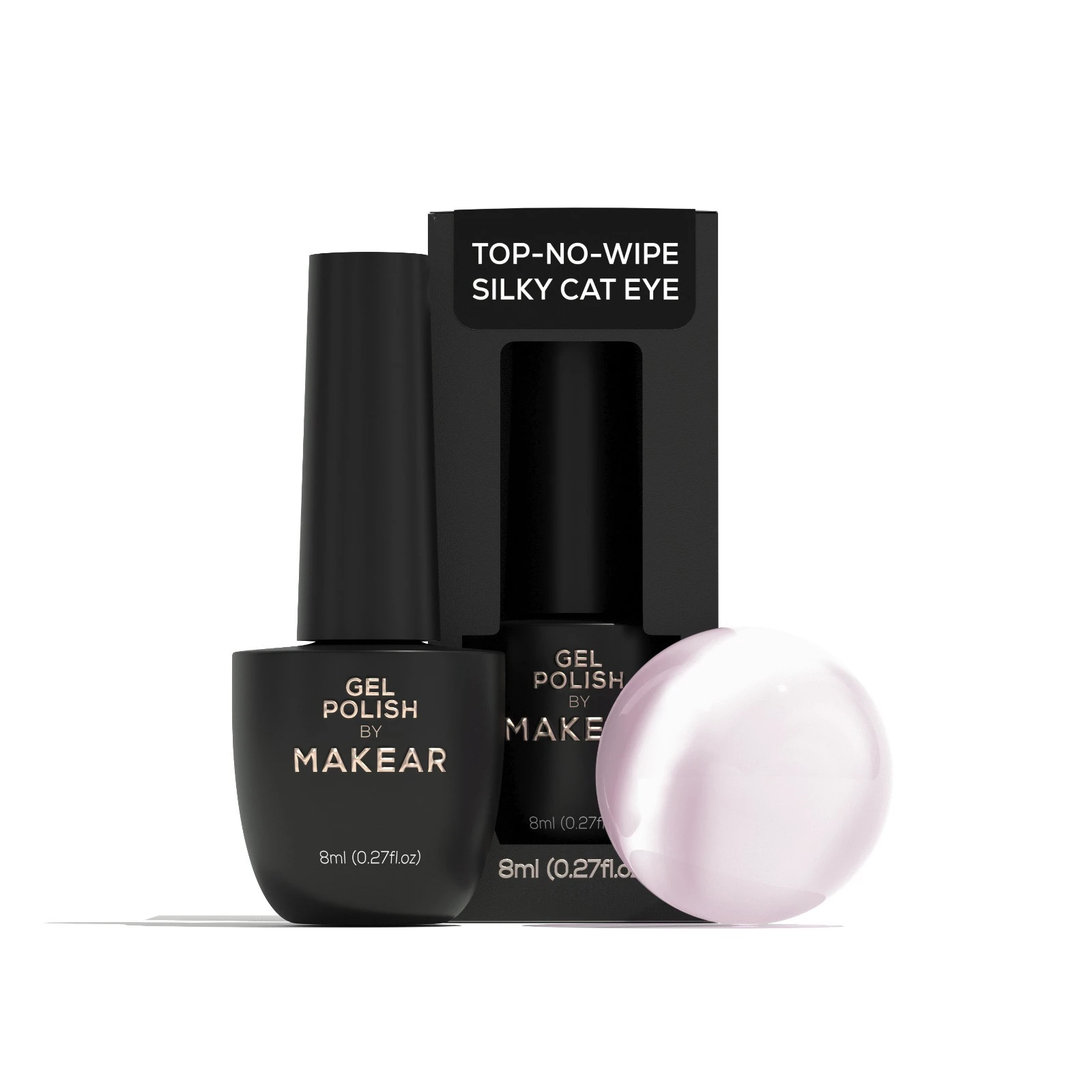 MAKEAR No Wipe Top 8 ml - Silky Cat Eye
