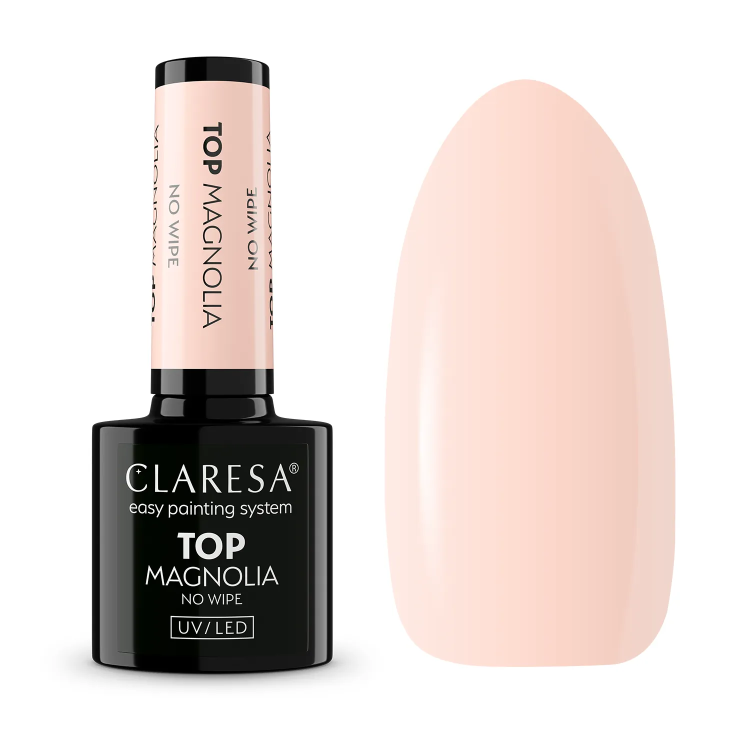 CLARESA UV/LED TOP No Wipe - Magnolia - 5 g