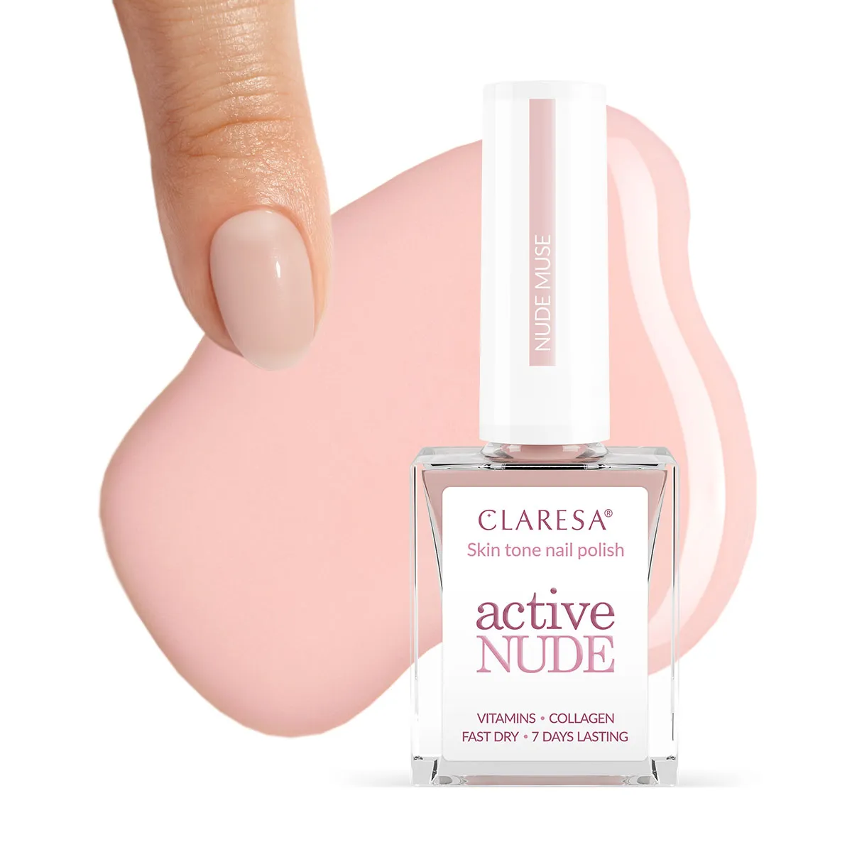 CLARESA körömlakk - Active Nude kollekció - Nude Muse