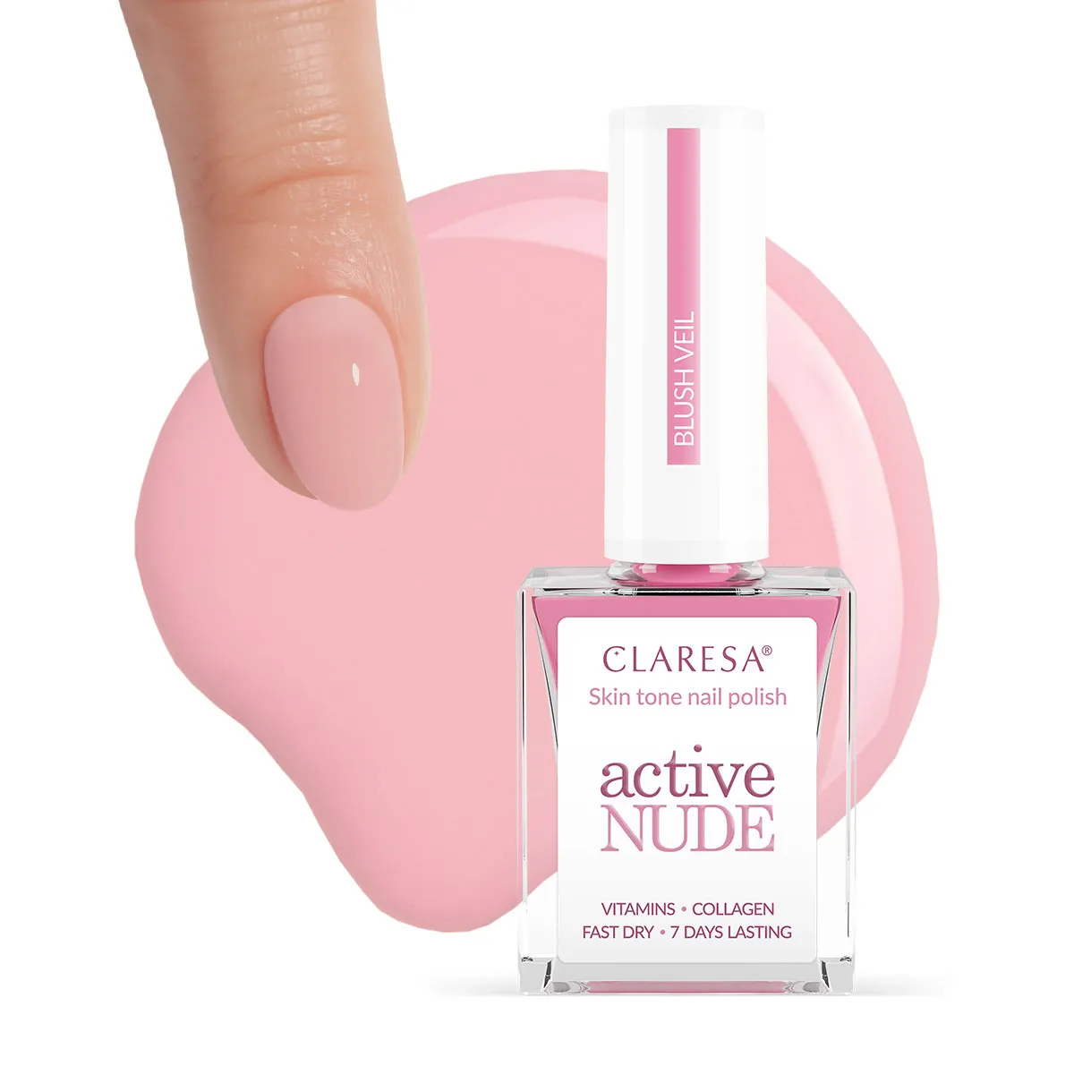 CLARESA körömlakk - Active Nude kollekció - Jelly Bloom