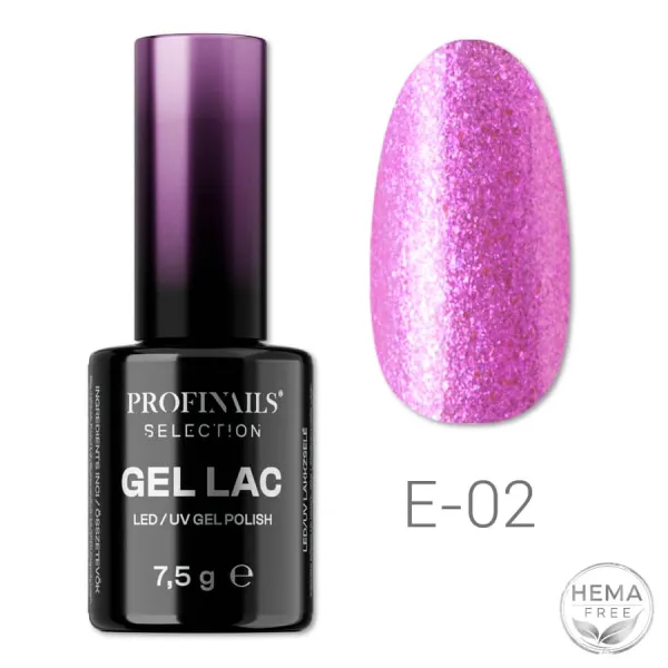 Profinails Selection Effected Collection Gel Lac LED/UV lakkzselé 7,5 g No.E02