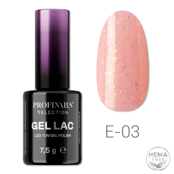 Profinails Selection Effected Collection Gel Lac LED/UV lakkzselé 7,5 g No.E03