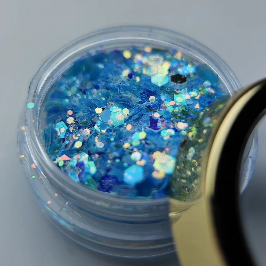 NAILVANA Luminus glitter - Bubble gum