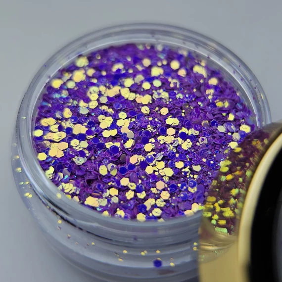 NAILVANA Disco Glitter - Violet