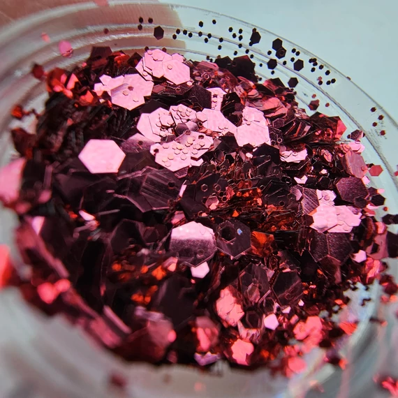 NAILVANA Mix Glitter - Sangria