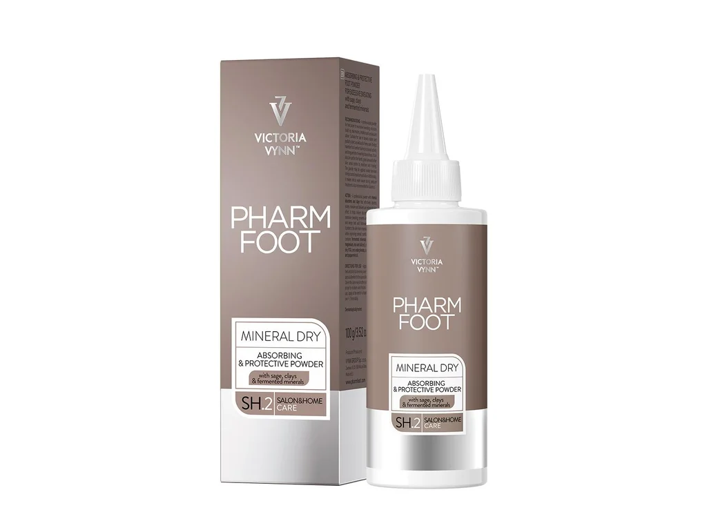 Victoria Vynn - Pharm Foot - Mineral Dry - Nedvességelszívó lábpor - 100g