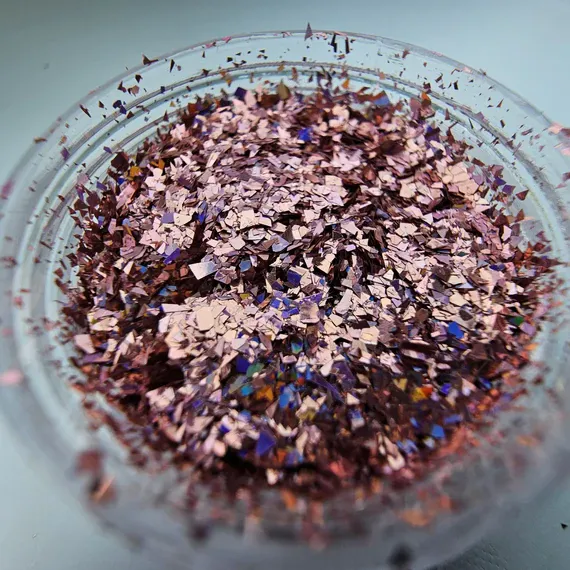 NAILVANA Glitter Flakes - Rose