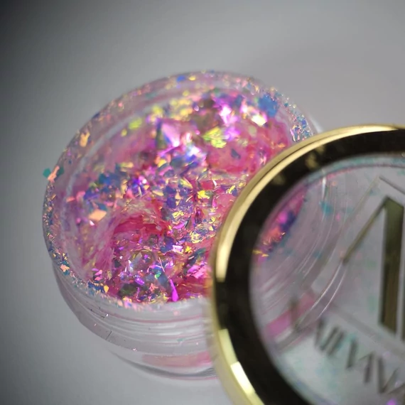 NAILVANA Chrome flakes - Pink