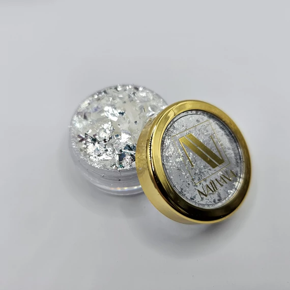 NAILVANA Chrome flakes - Mirror white