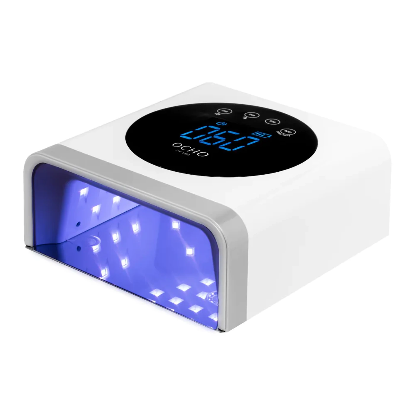OCHO NAILS X22 akkumulátoros UV/LED műkörmös lámpa 72W – 36 LED