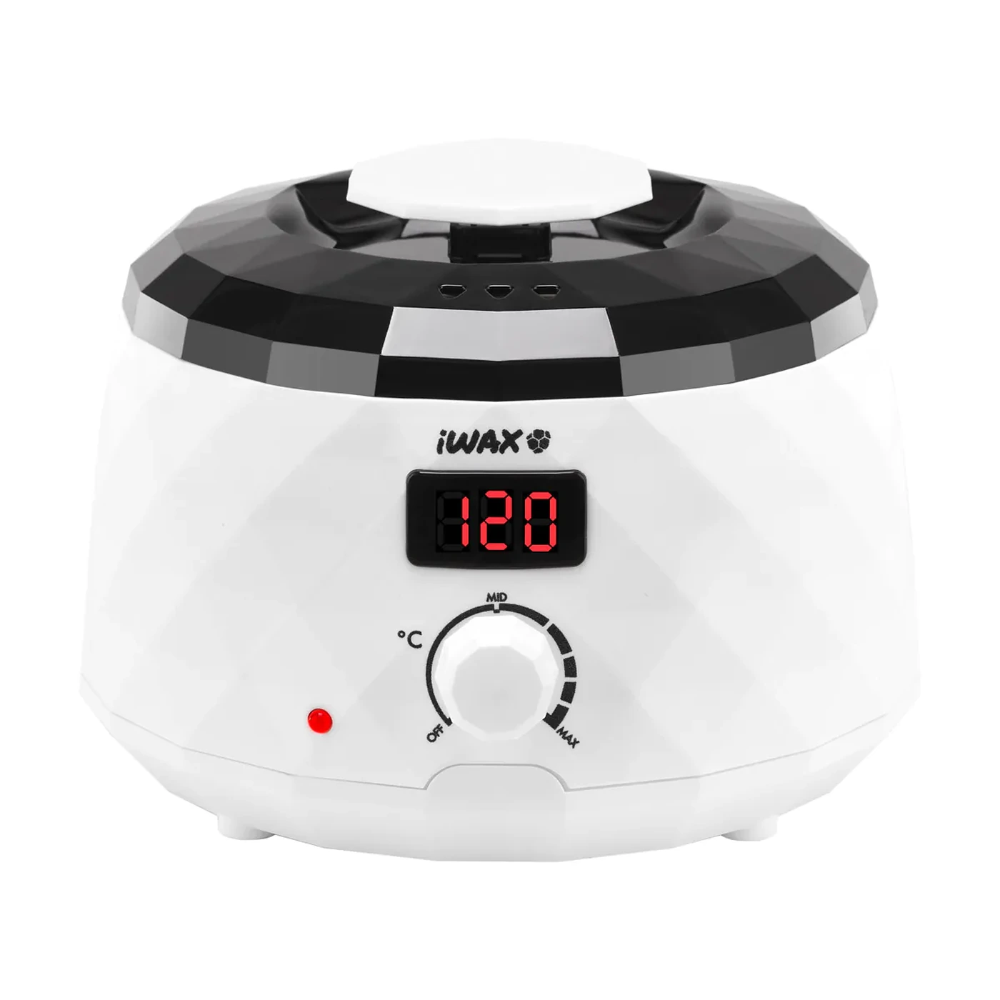 iWax Diamond Tech digitális gyantamelegítő 100W 400 ml – fehér