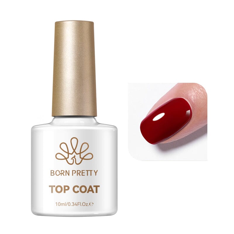 BORN PRETTY Super Top Coat – magasfényű fényzselé 10 ml