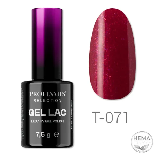Profinails Selection Gel Lac LED/UV lakkzselé 7,5 g No.T071
