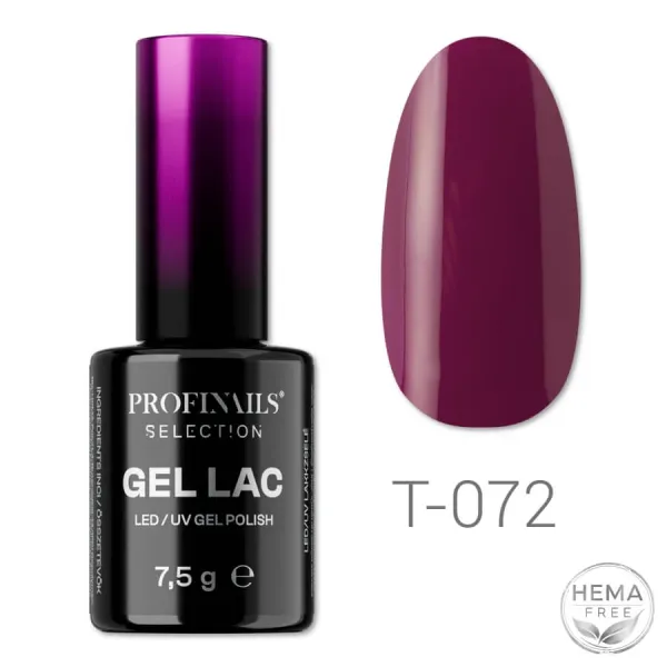 Profinails Selection Gel Lac LED/UV lakkzselé 7,5 g No.T072
