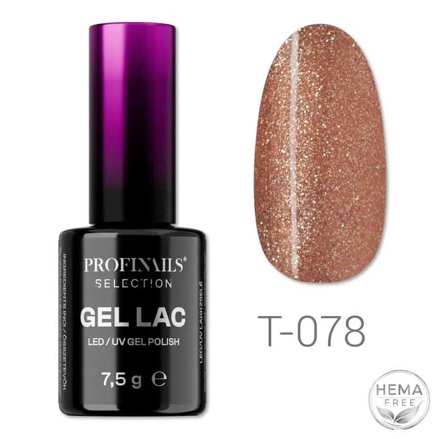 Profinails Selection Gel Lac LED/UV lakkzselé 7,5 g No.T078