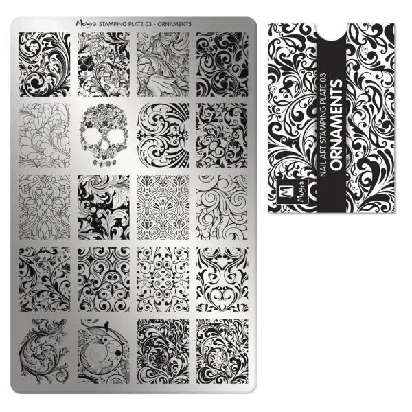 Moyra nyomdalemez No.003 Ornaments