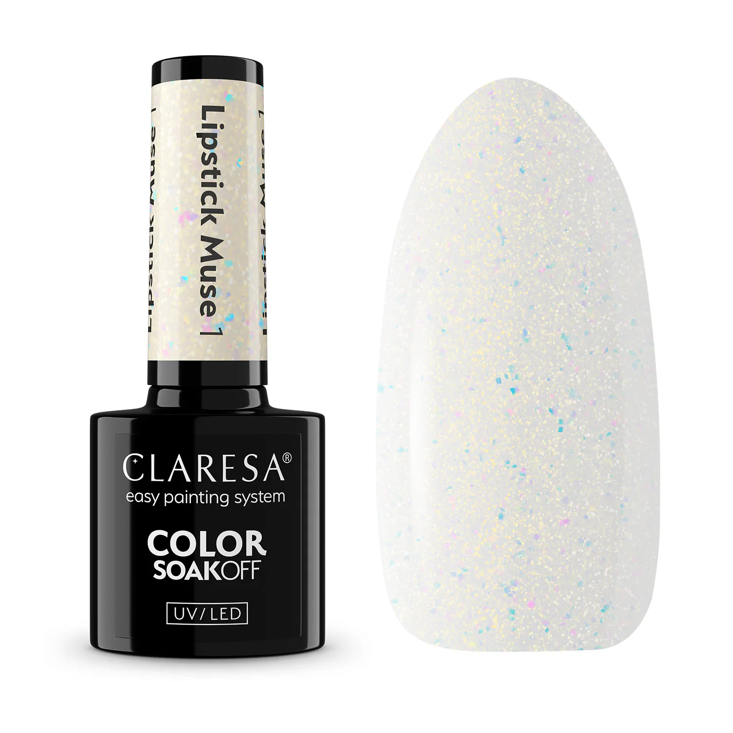 CLARESA UV/LED gél lakk 5g - Lipstick Muse 01