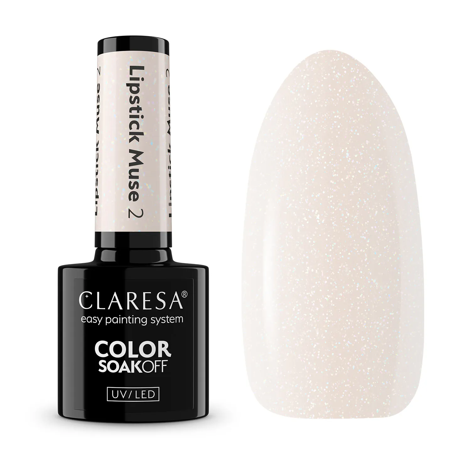 CLARESA UV/LED gél lakk 5g - Lipstick Muse 02