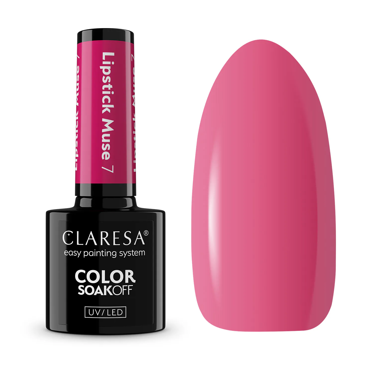 CLARESA UV/LED gél lakk 5g - Lipstick Muse 07