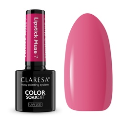 CLARESA UV/LED gél lakk 5g - Lipstick Muse 07