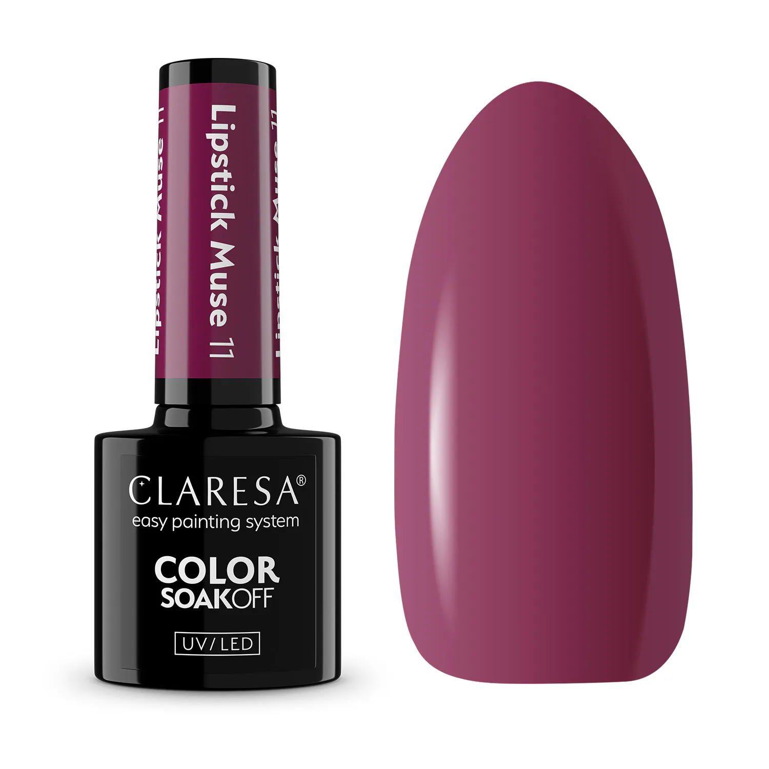 CLARESA UV/LED gél lakk 5g - Lipstick Muse 11