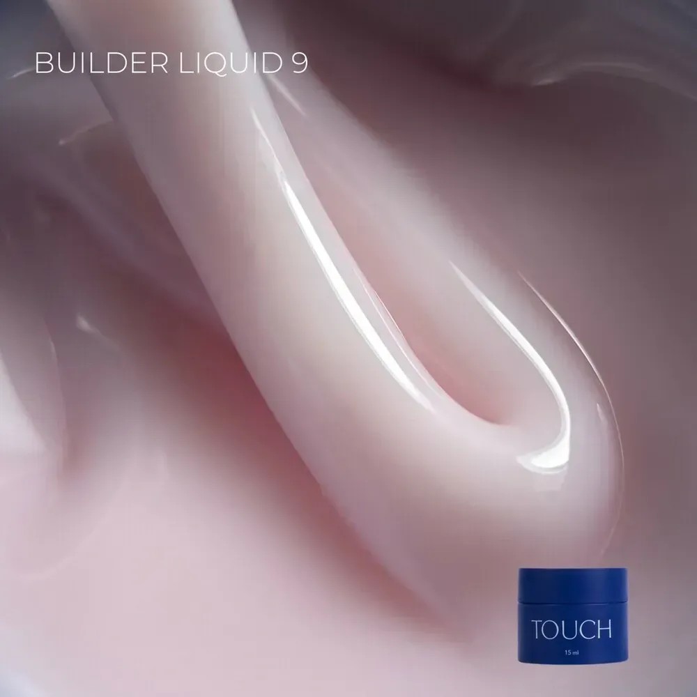 TOUCH Builder Liquid folyékony építőzselé 15 ml - No.09