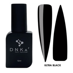 DNKa' Gél lakk 12 ml - Ultra Black - extra fekete
