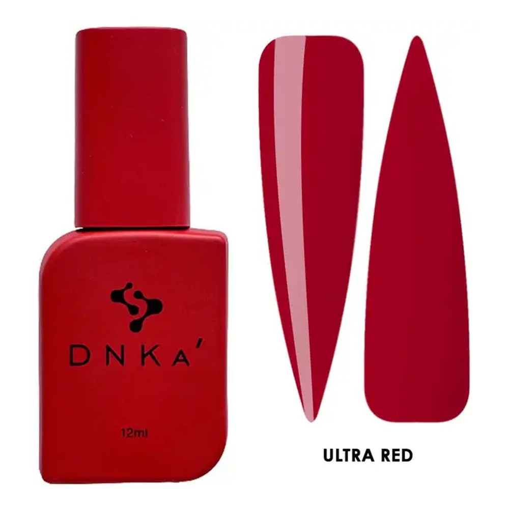 DNKa' Gél lakk 12 ml - Ultra Red - klasszikus tiszta piros