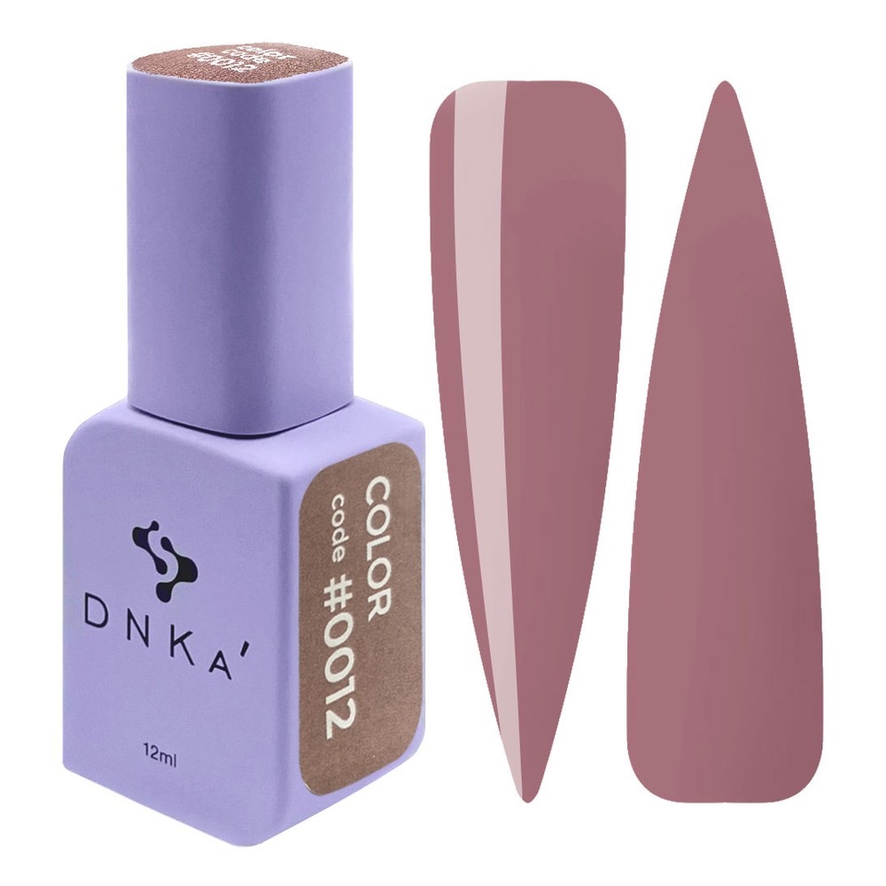 DNKa' Gél lakk 12 ml - No.0012 - hamvas mályva