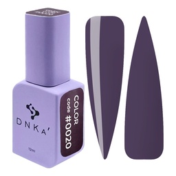 DNKa' Gél lakk 12 ml - No.0020 - sötét szilvalila-szürke