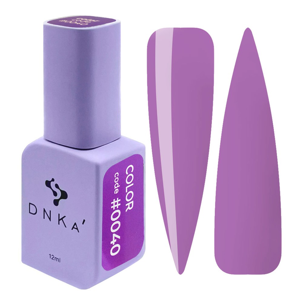 DNKa' Gél lakk 12 ml - No.0040 - orchidea mályva-lila
