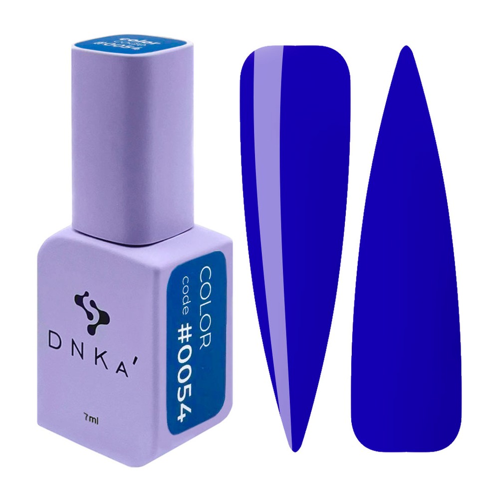 DNKa' Gél lakk 12 ml - No.0054 - élénk királykék