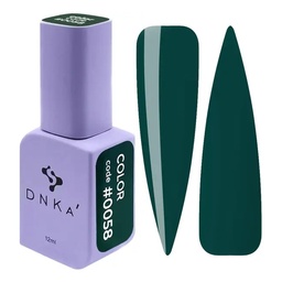 DNKa' Gél lakk 12 ml - No.0058 - sötét fenyőzöld