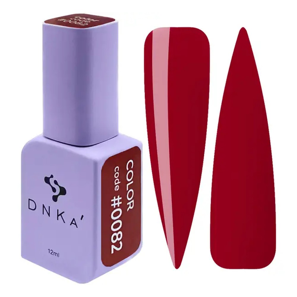 DNKa' Gél lakk 12 ml - No.0082 - mély cseresznyepiros