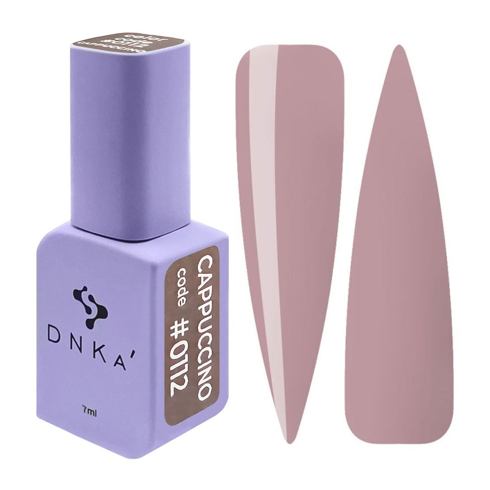 DNKa' Gél lakk 12 ml - No.0112 - rózsás-bézs nude (Cappuccino)