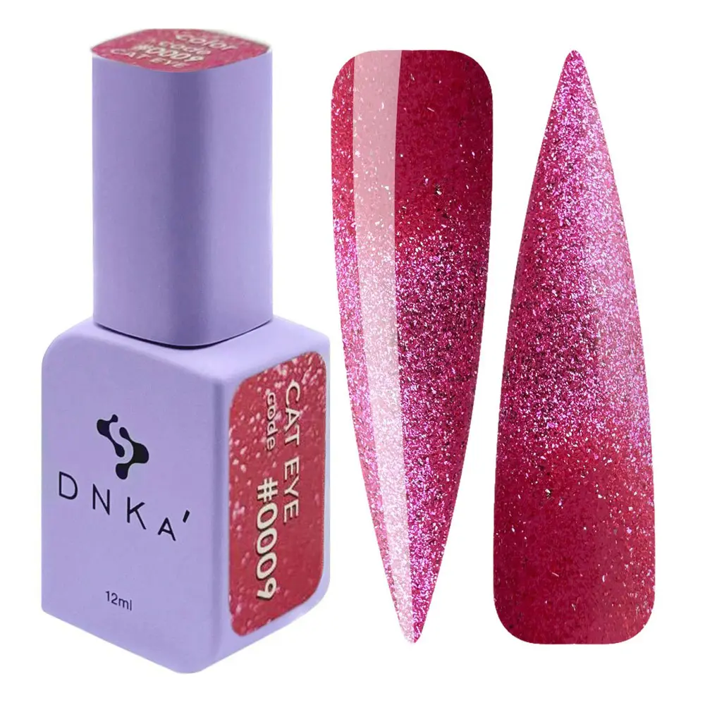 DNKa' Cat's Eye mágneses gél lakk 12 ml - No.0009