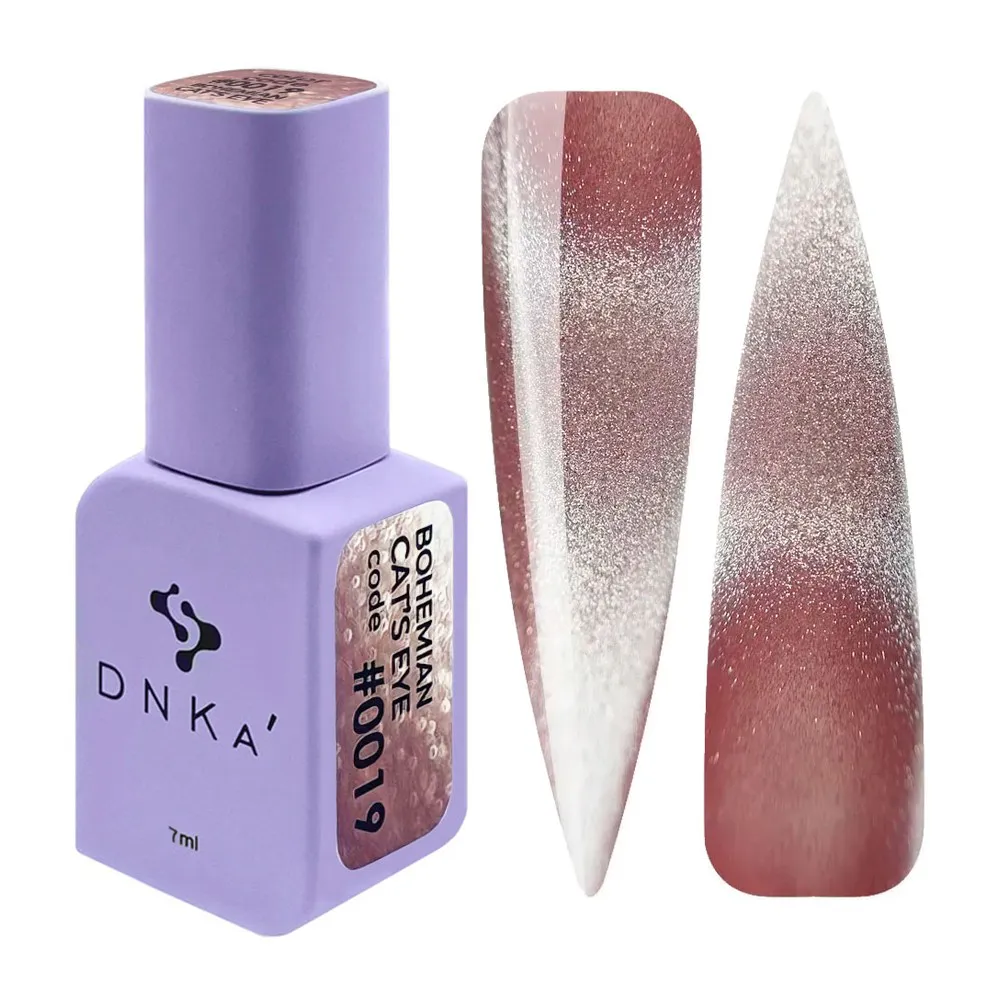 DNKa' Cat's Eye mágneses gél lakk 7 ml - No.0019