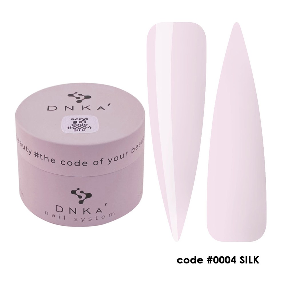 DNKa' Acryl Gel 30 ml tégely - No.0004 - Silk
