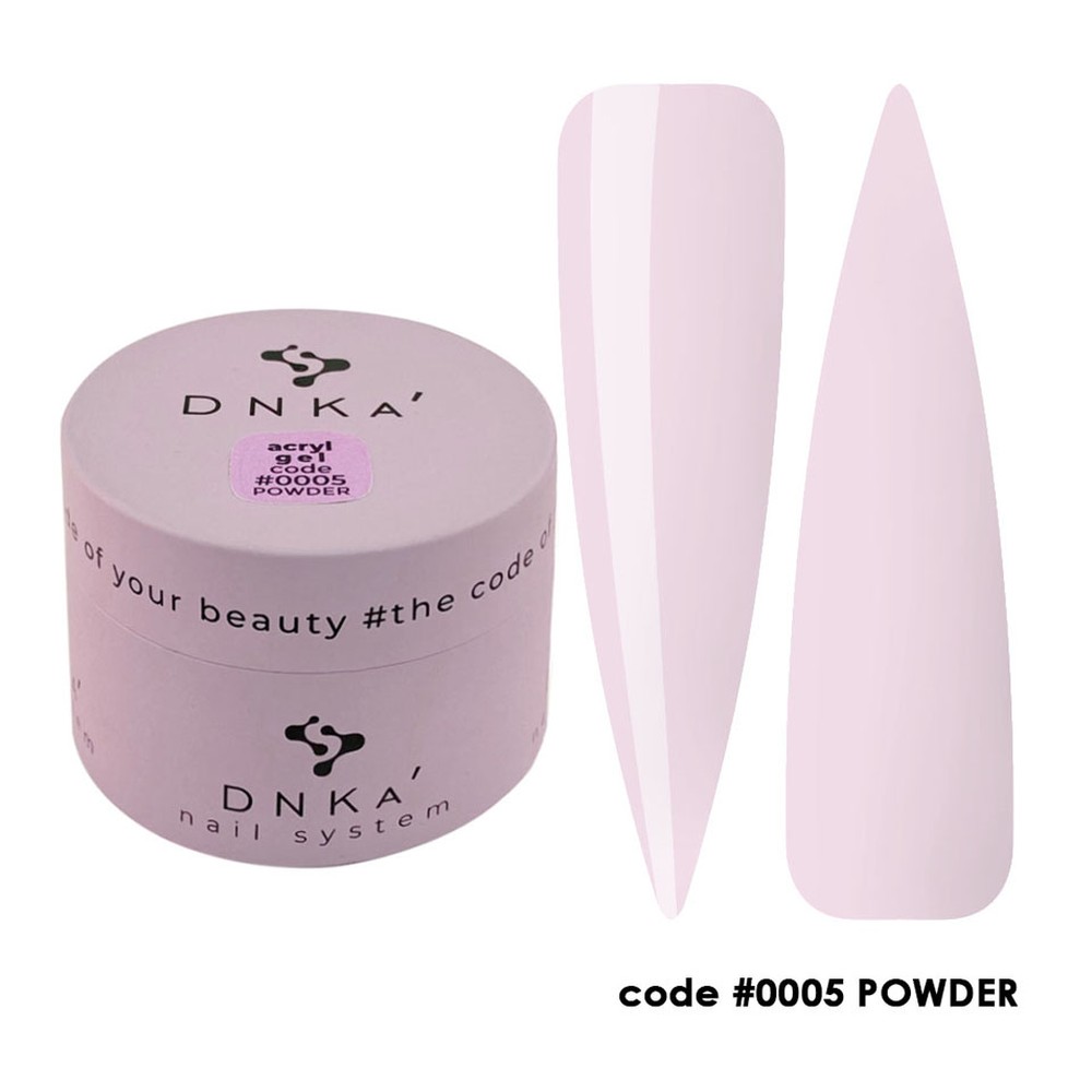 DNKa' Acryl Gel 30 ml tégely - No.0005 - Powder