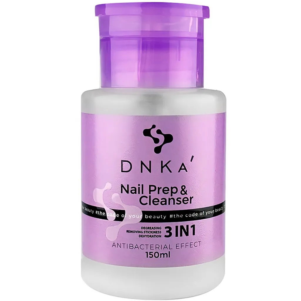 DNKa' Nail Prep & Cleanser 3in1 150 ml - pumpás