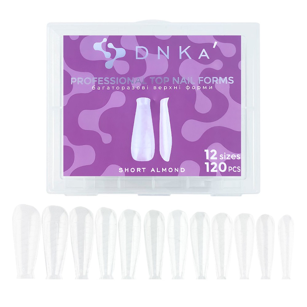 DNKa' Professional felső sablon 120 db - Short Almond