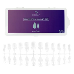 DNKa' Professional gél tip 240 db - Almond