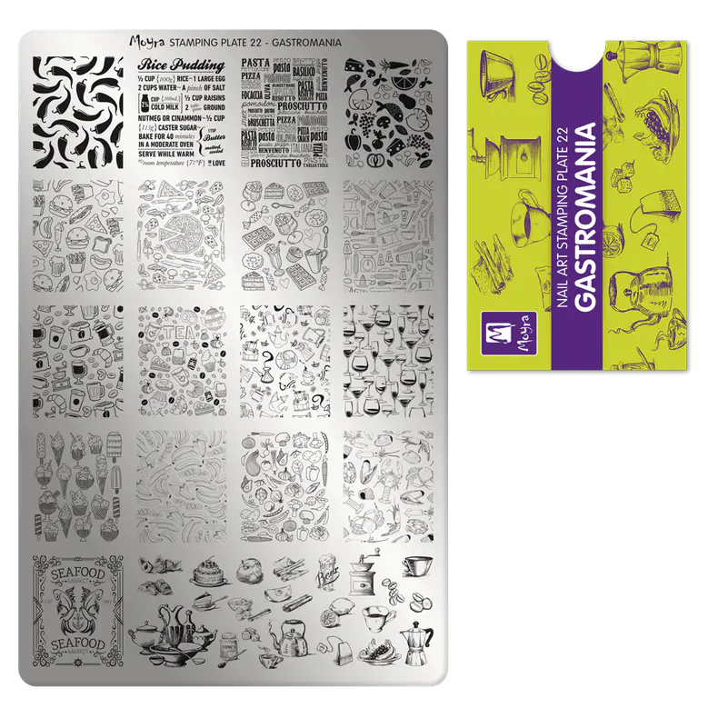 Moyra nyomdalemez No.022 Gastromania