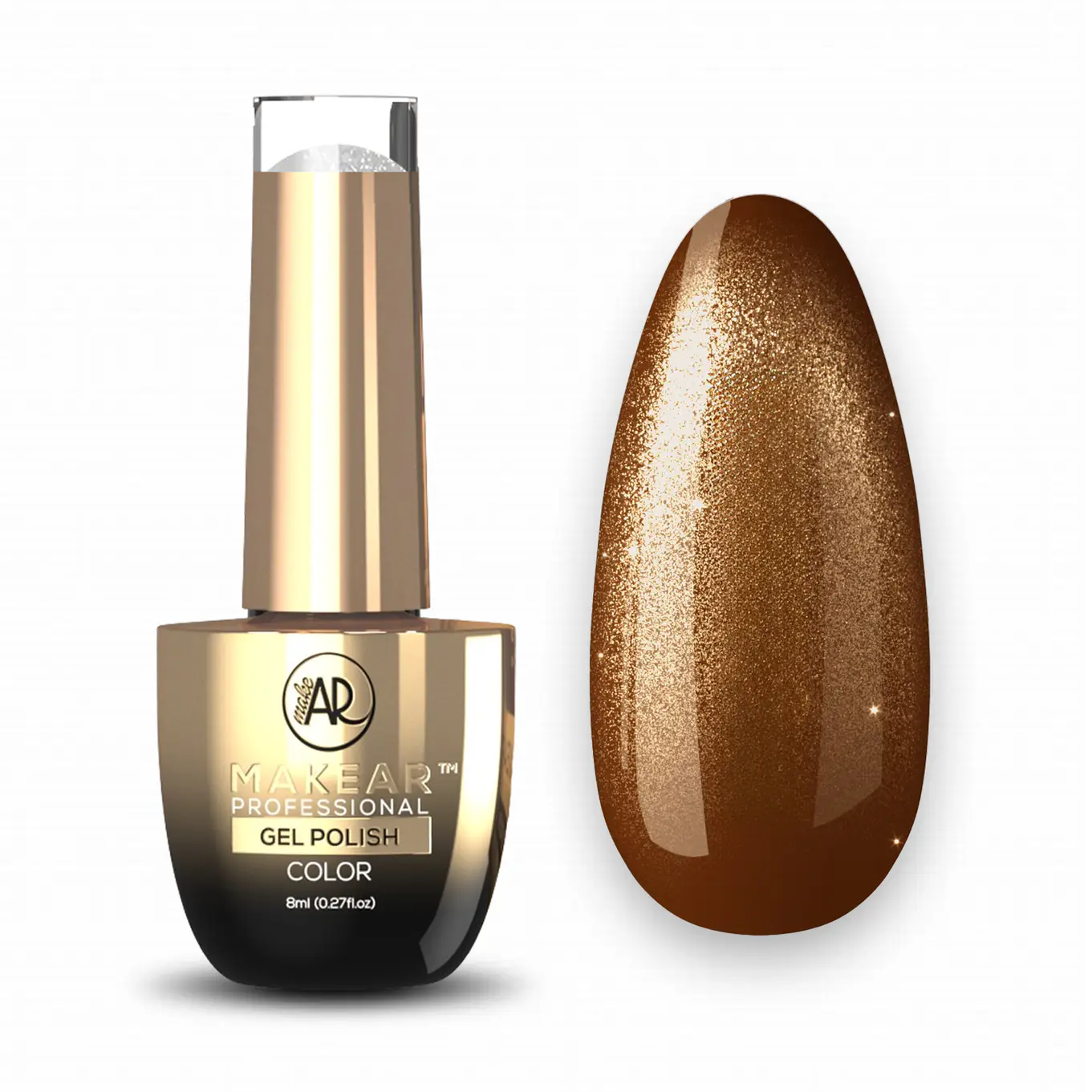 MAKEAR Gel Polish 8ml - Cat Eye - MC05 - Magnetic Fall Collection
