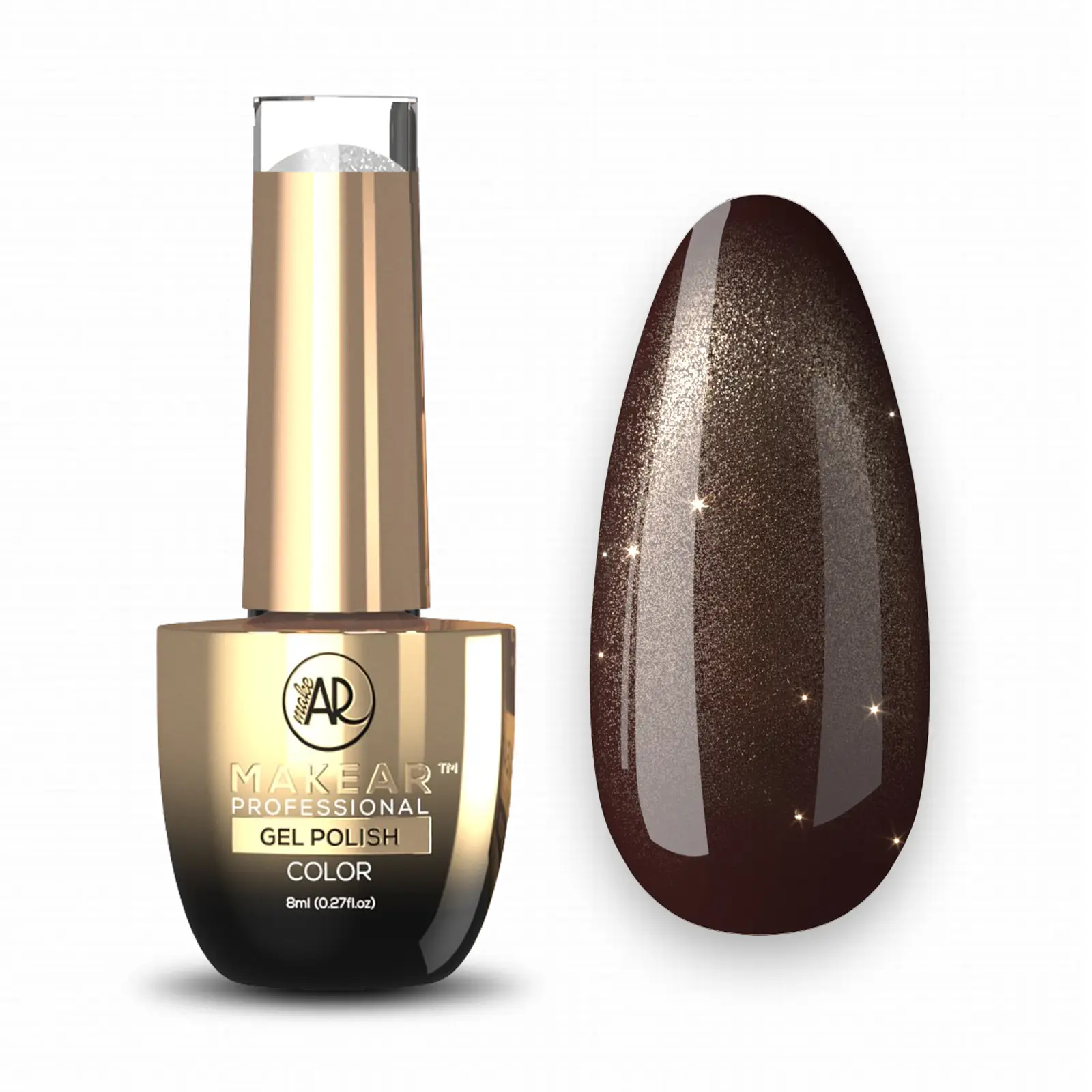 MAKEAR Gel Polish 8ml - Cat Eye - MC03 - Magnetic Fall Collection