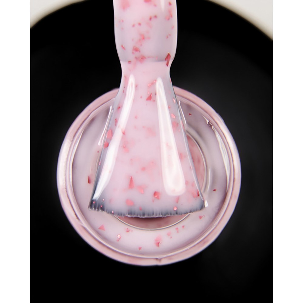 DARK Pro Base Potal fóliapelyhes színezett alapzselé 15 ml - No.10