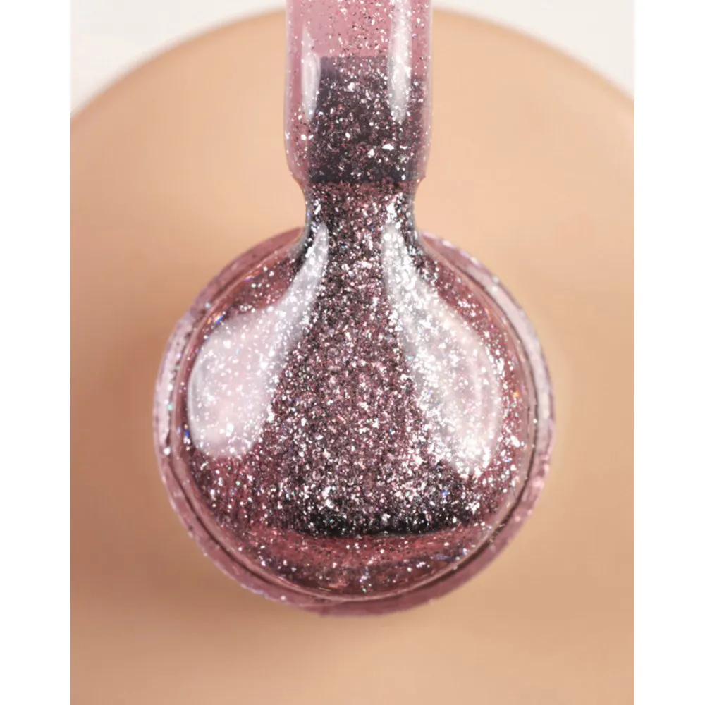 DARK Pro Base Shine csillámos színezett alapzselé 15 ml - No.17